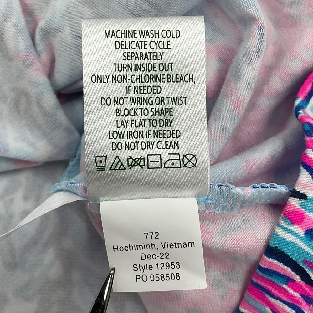 Lilly Pulitzer NWT Serena V-Neck Maxi Dress in Celestial Blue Seek and Sea 00 - Picture 14 of 16